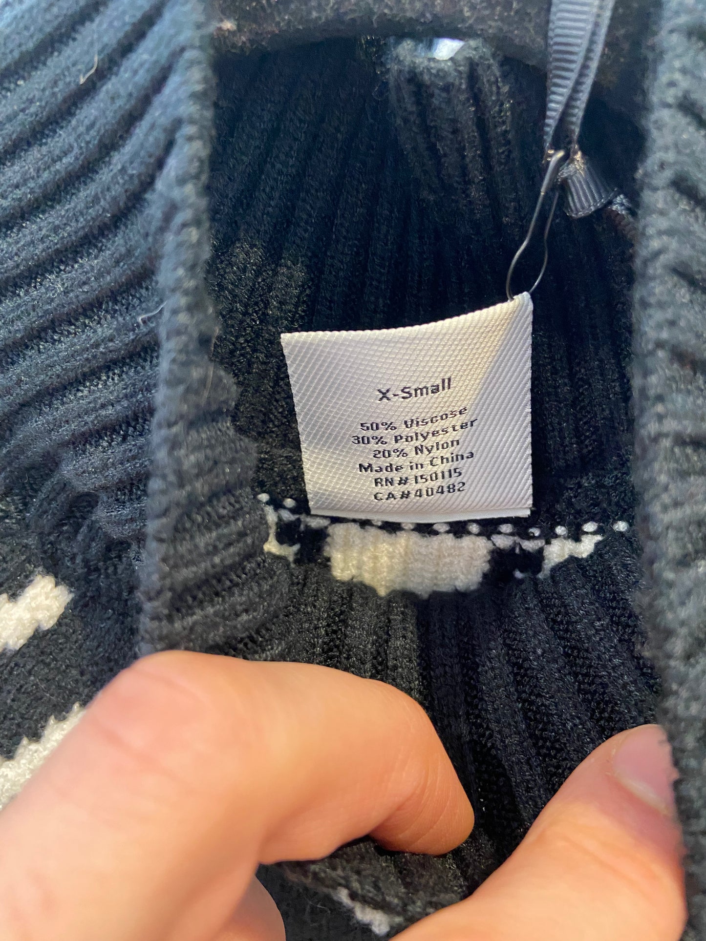 Varley Marcie Fair Isle Yoke Knit Sweater size XS