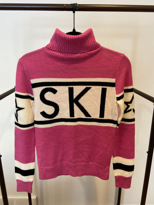 Perfect Moment Schild Ski Merino Wool Turtleneck Sweater size XS