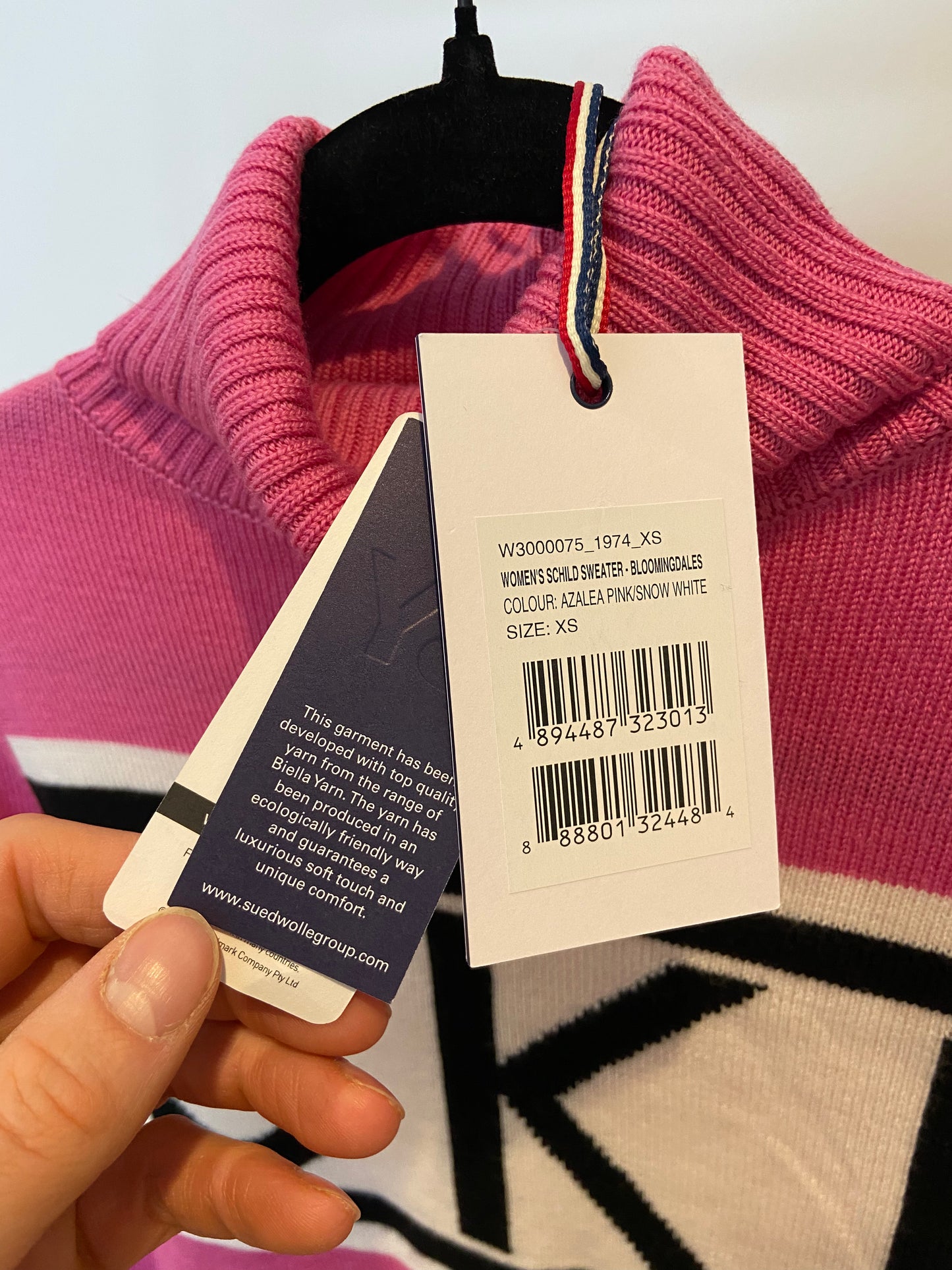 Perfect Moment Schild Ski Merino Wool Turtleneck Sweater size XS