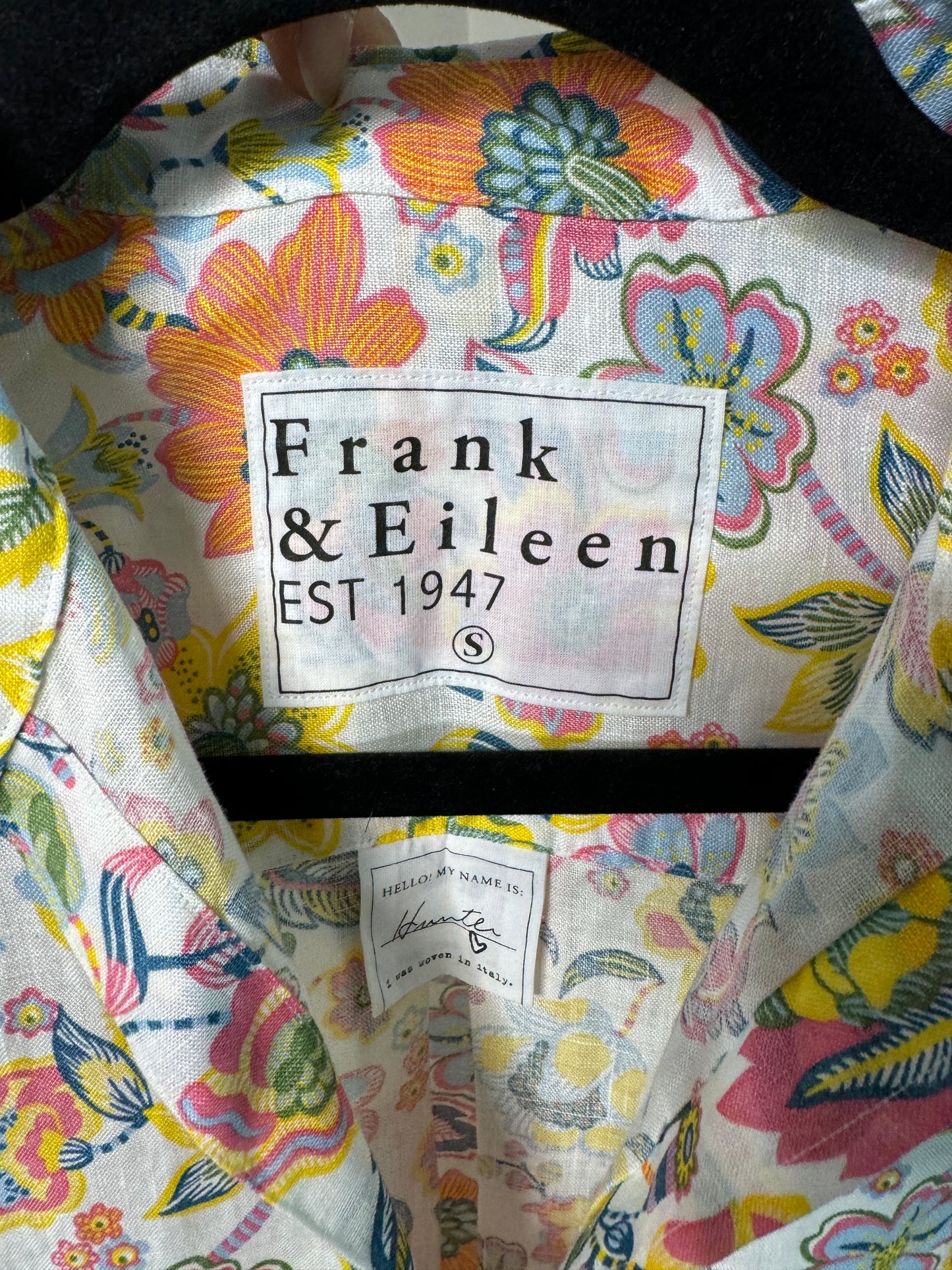 Frank and Eileen Hunter Shirt Dress size S