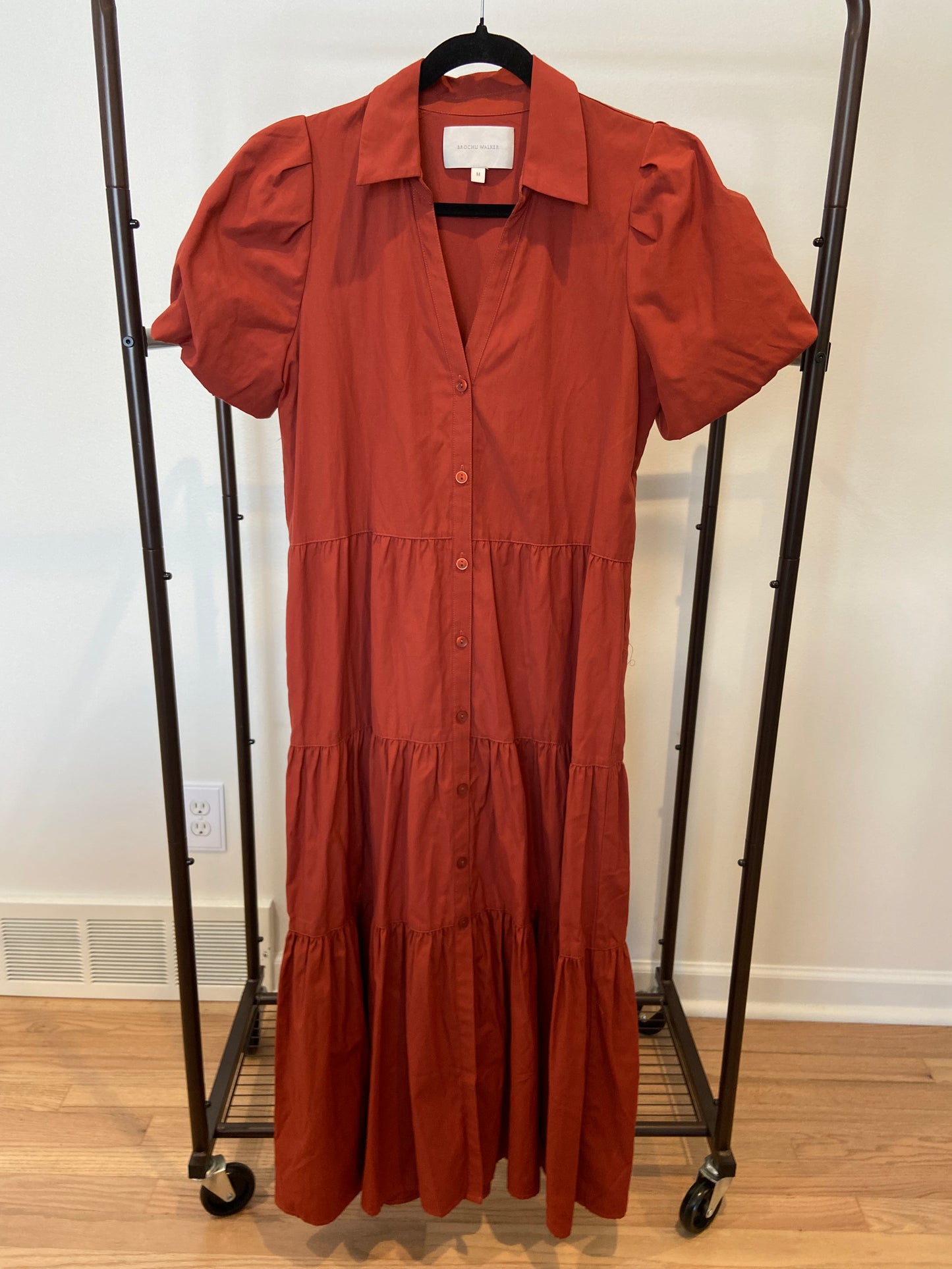 Brochu Walker Havana Midi Dress in Tuscany size M