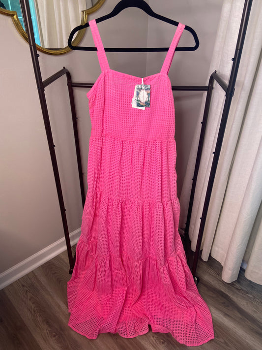 Oliphant Strappy Maxi in Delray Pink size XS
