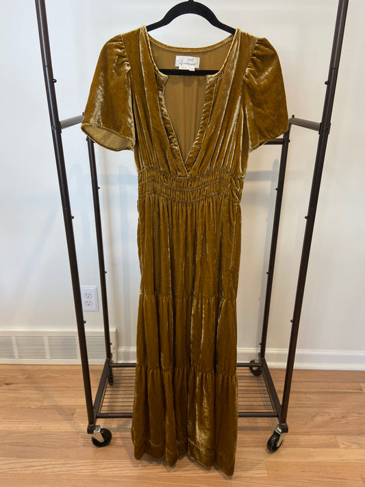 Anthropologie Velvet Somerset Dress size XS