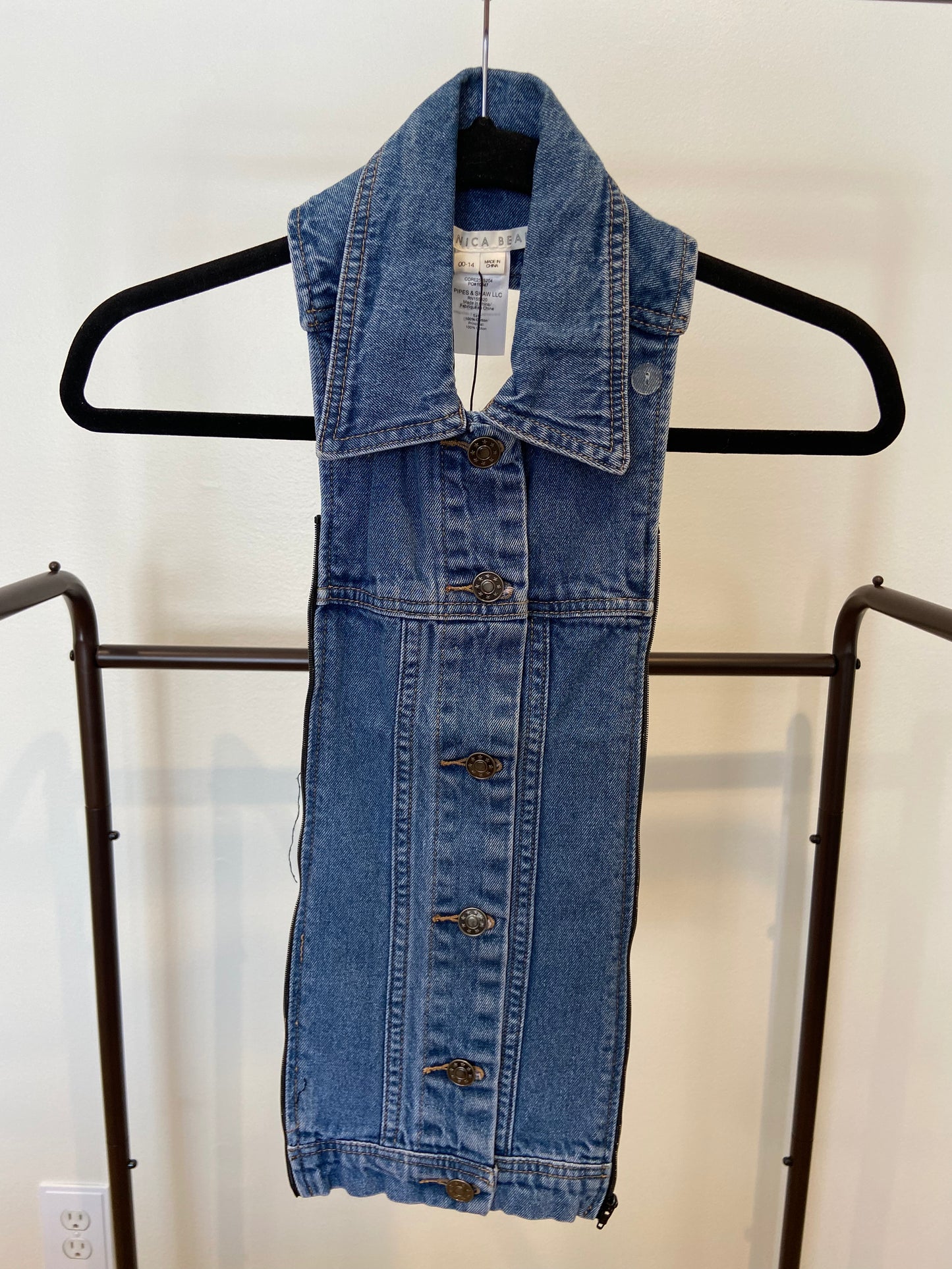 Veronica Beard Denim Dickey size 00-14