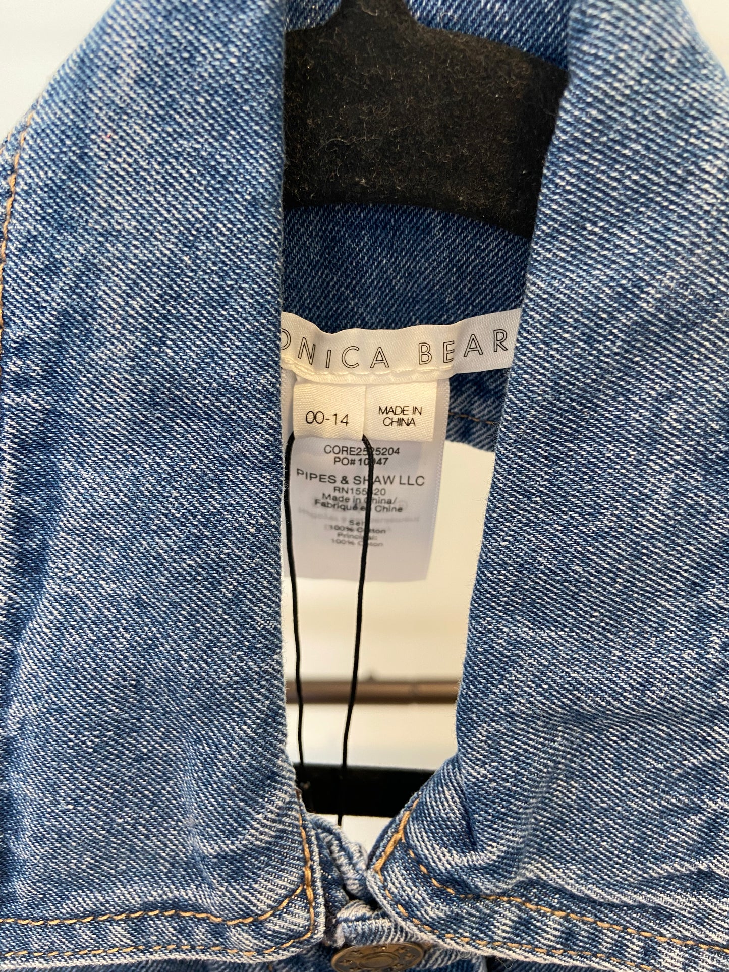 Veronica Beard Denim Dickey size 00-14