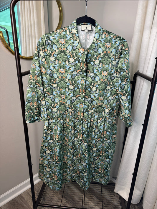 Tuckernuck Royal Shirtdress size M