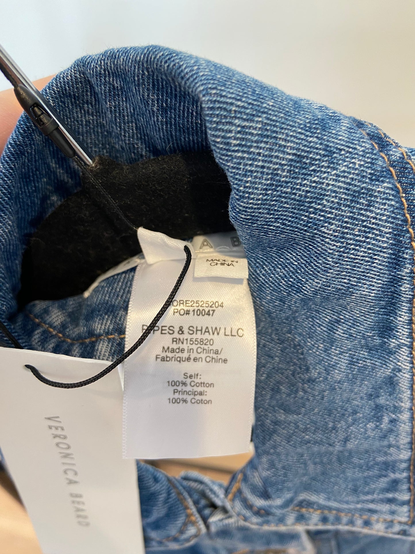 Veronica Beard Denim Dickey size 00-14