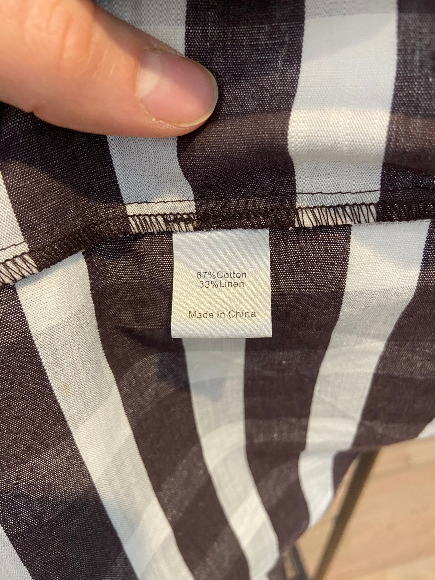 Tuckernuck Espresso Check Callahan Dress size S