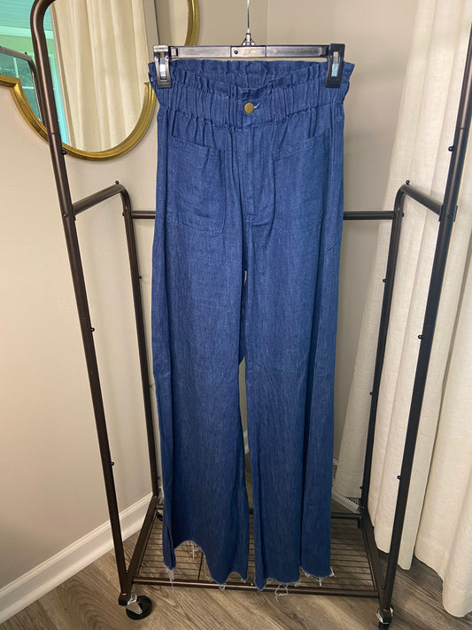 Emerson Fry Tulip Wide Leg Jeans size S