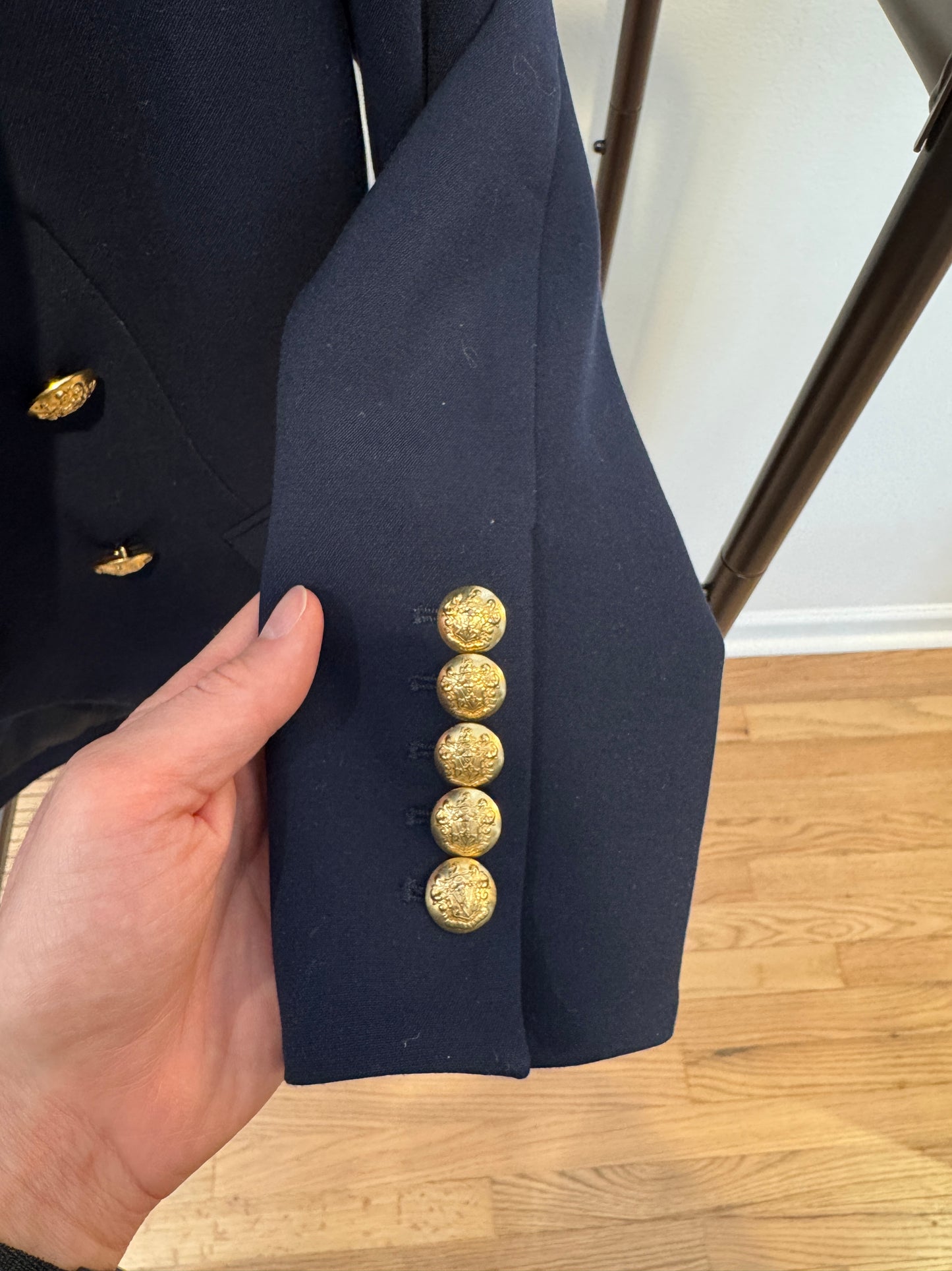 Veronica Beard Miller Navy Blue Dickey Blazer size 4