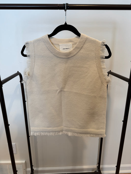 Lisa Yang Mathilde Cashmere Vest size XS