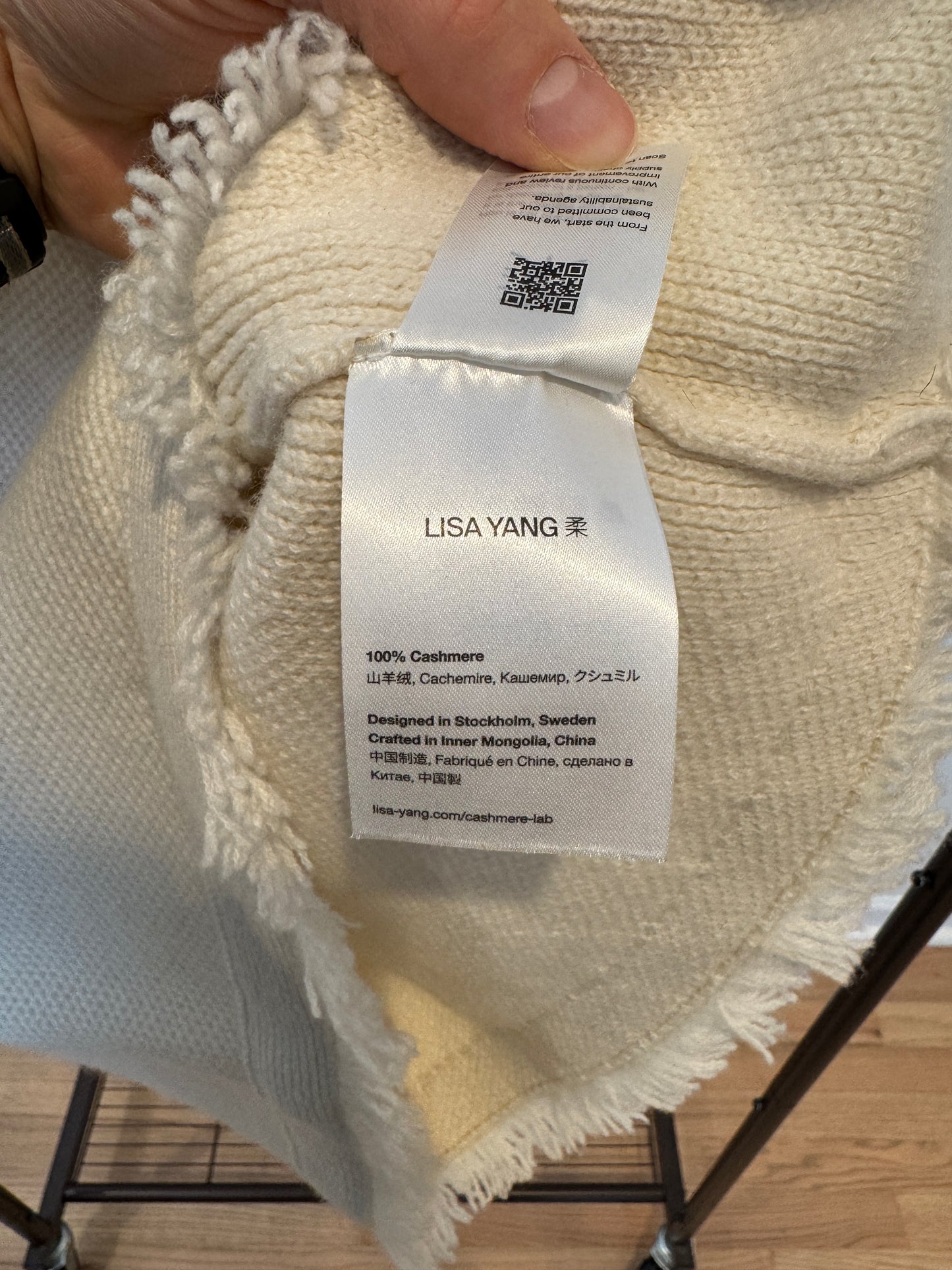 Lisa Yang Mathilde Cashmere Vest size XS