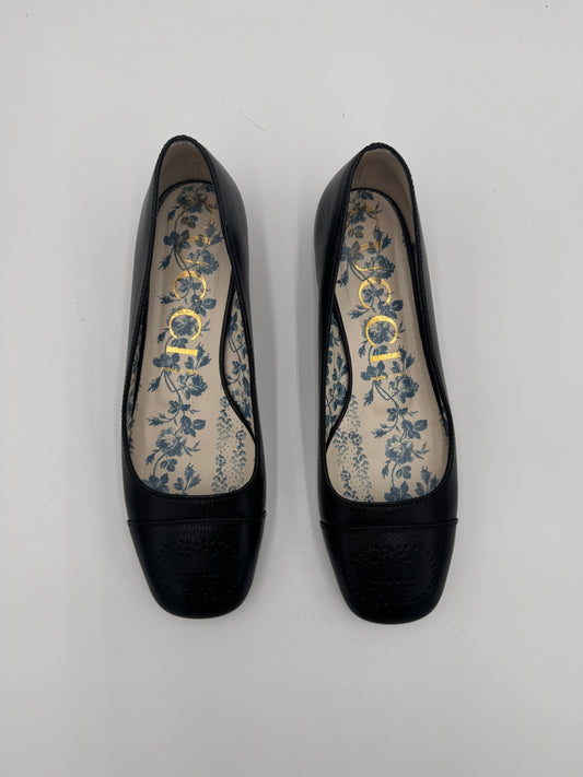 Gucci Hills Logo Ballet Interlocking GG Ballet Flats size 40