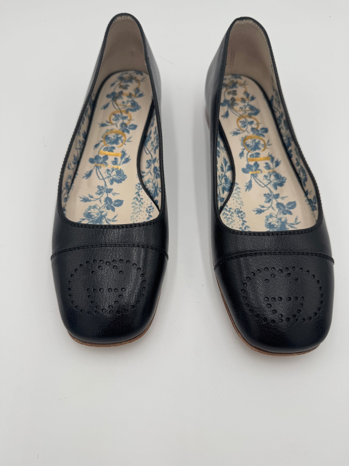 Gucci Hills Logo Ballet Interlocking GG Ballet Flats size 40