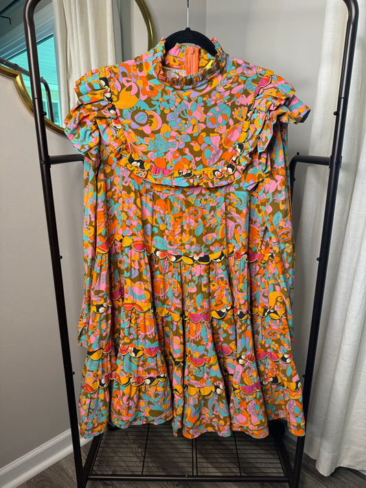 CeliaB Coquelicot Mini Dress size L