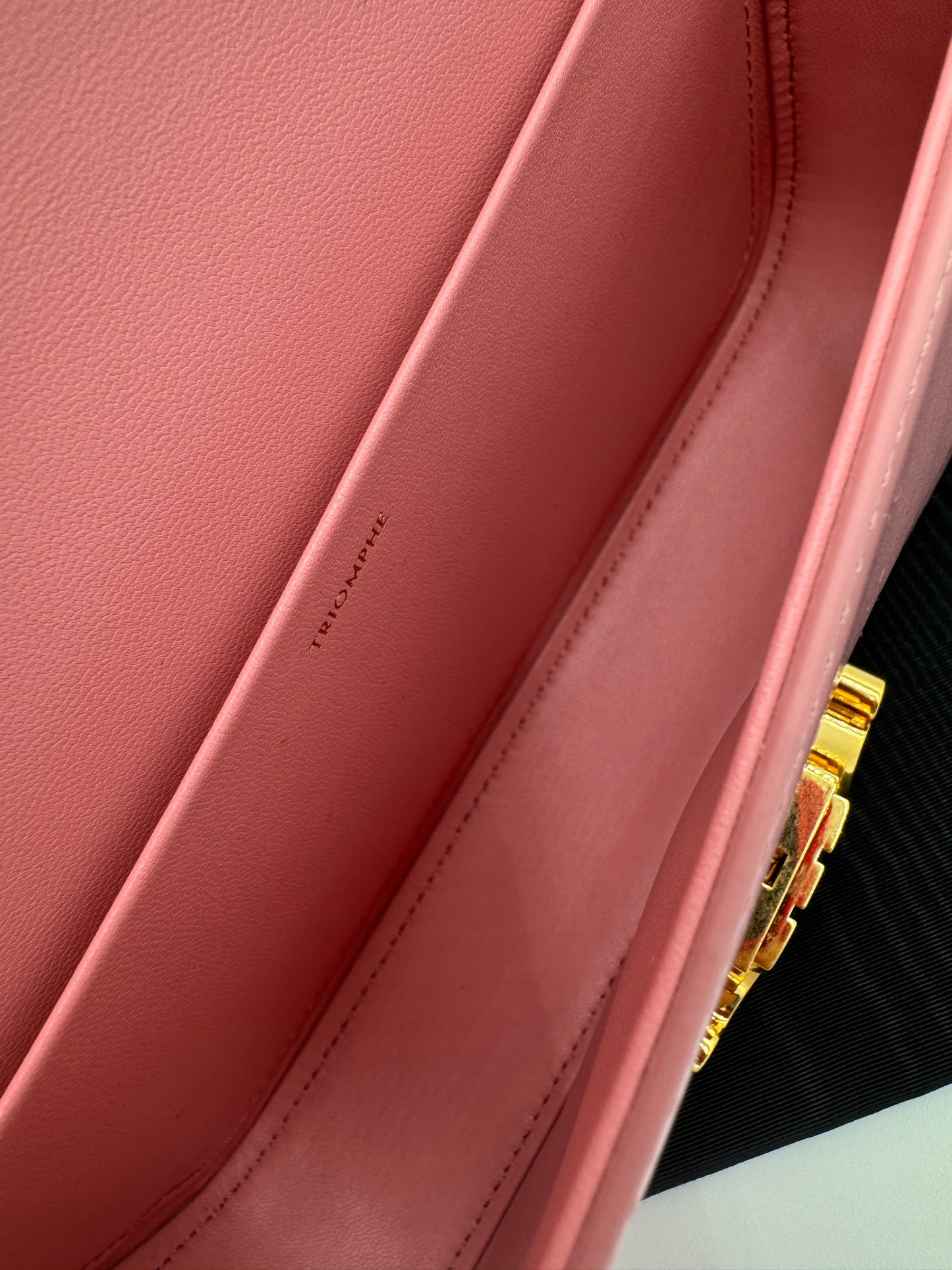 Celine Claude Shoulder Bag Pink