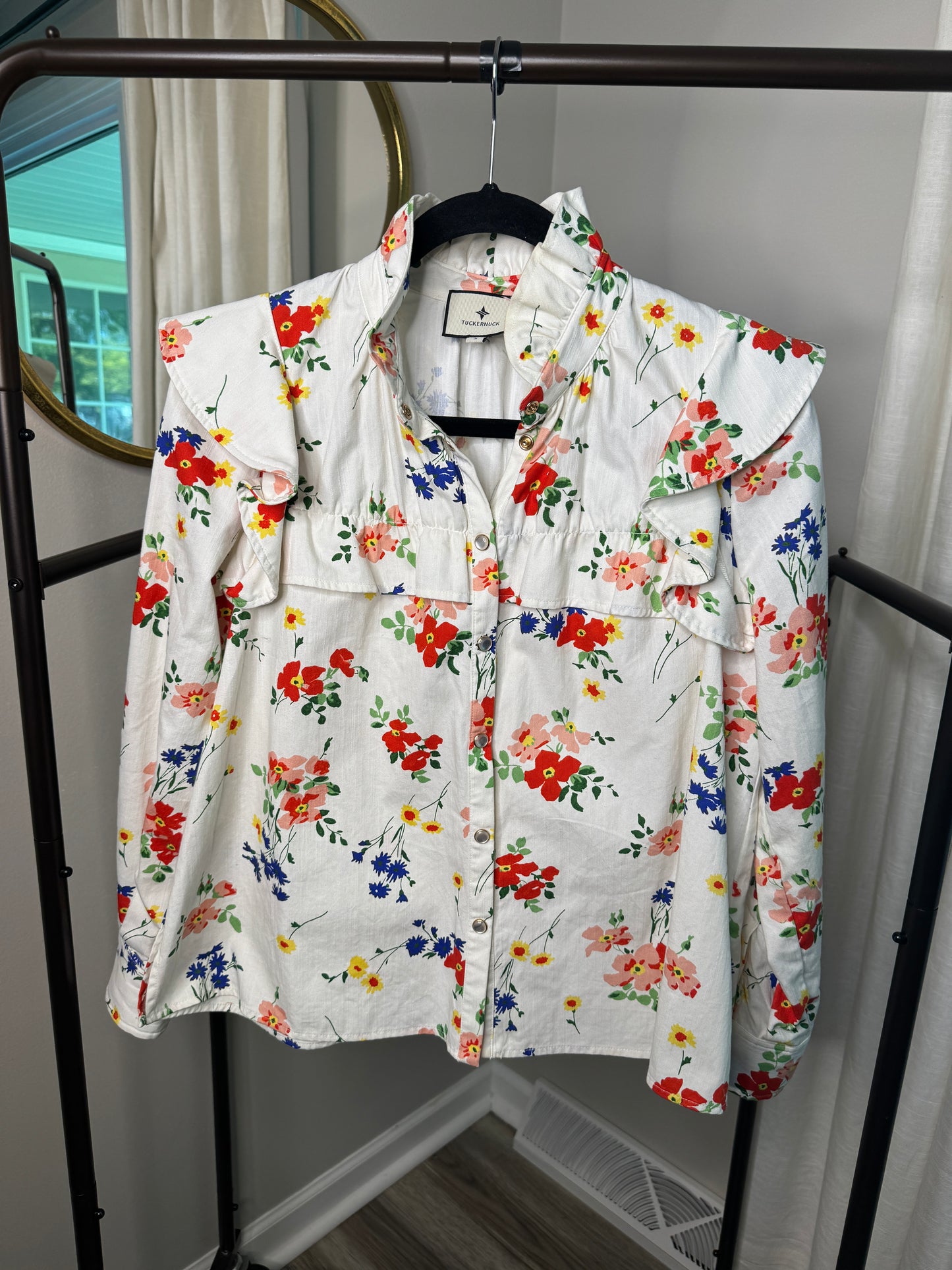Tuckernuck Winnie Blouse size S
