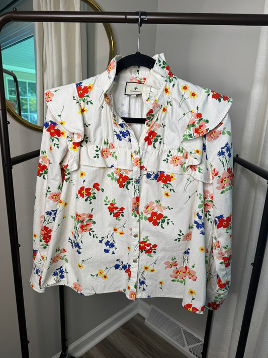 Tuckernuck Winnie Blouse size S
