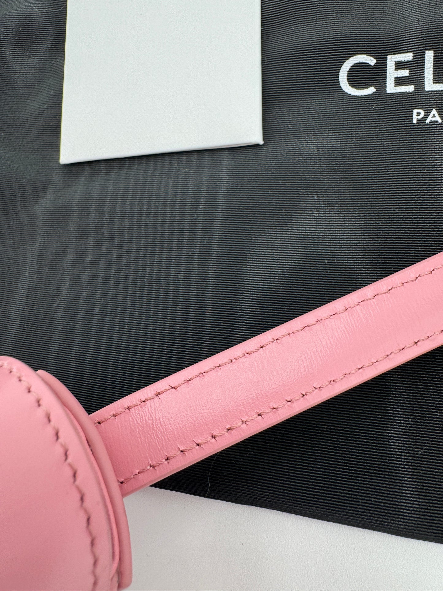 Celine Claude Shoulder Bag Pink