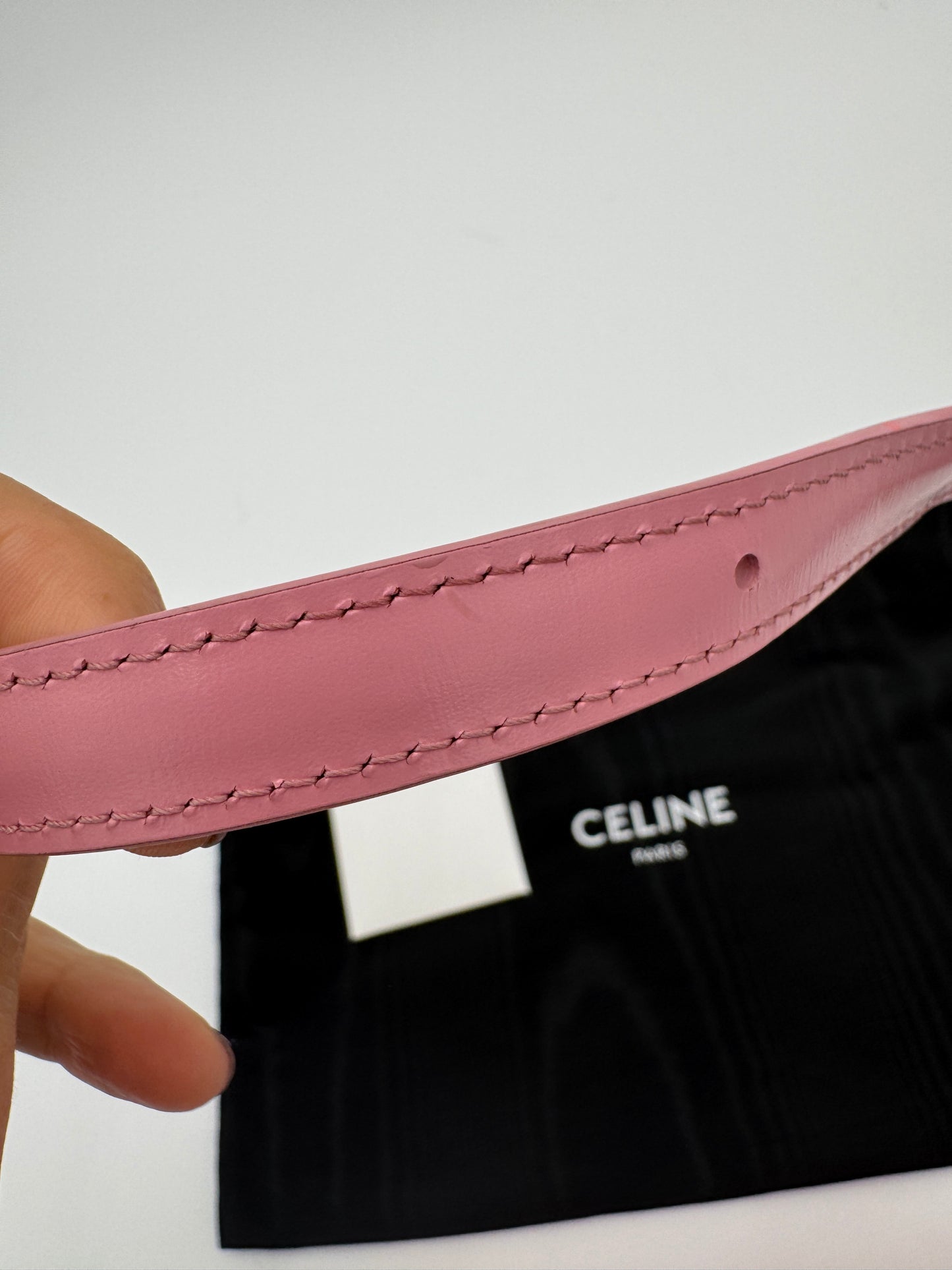 Celine Claude Shoulder Bag Pink
