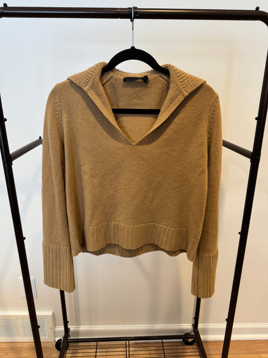 Jenni Kayne Cashmere Frances Polo Sweater size XS