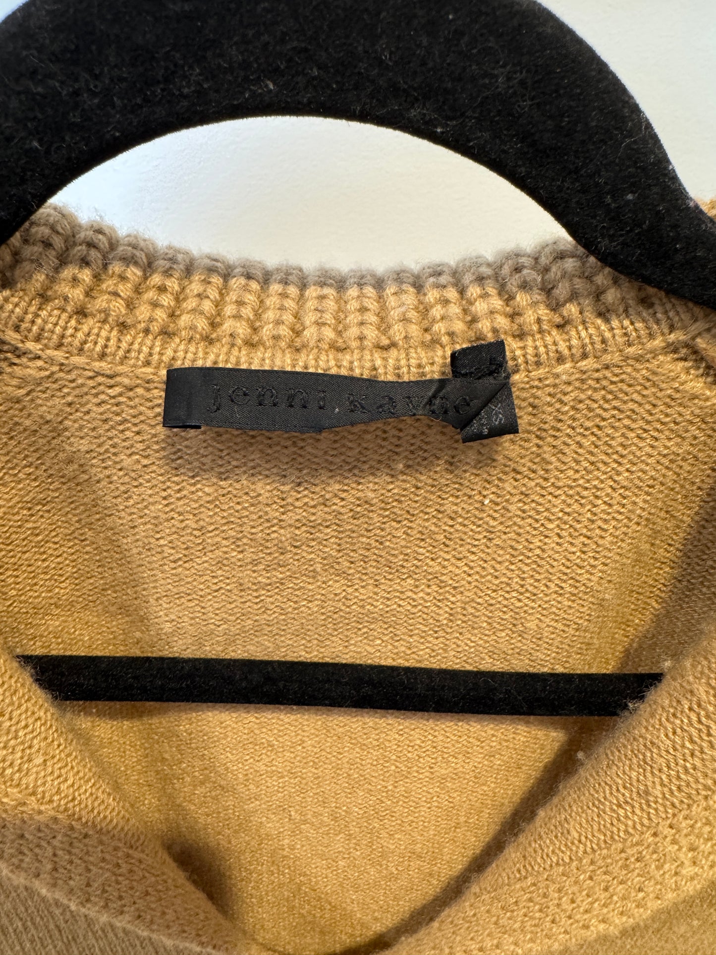Jenni Kayne Cashmere Frances Polo Sweater size XS