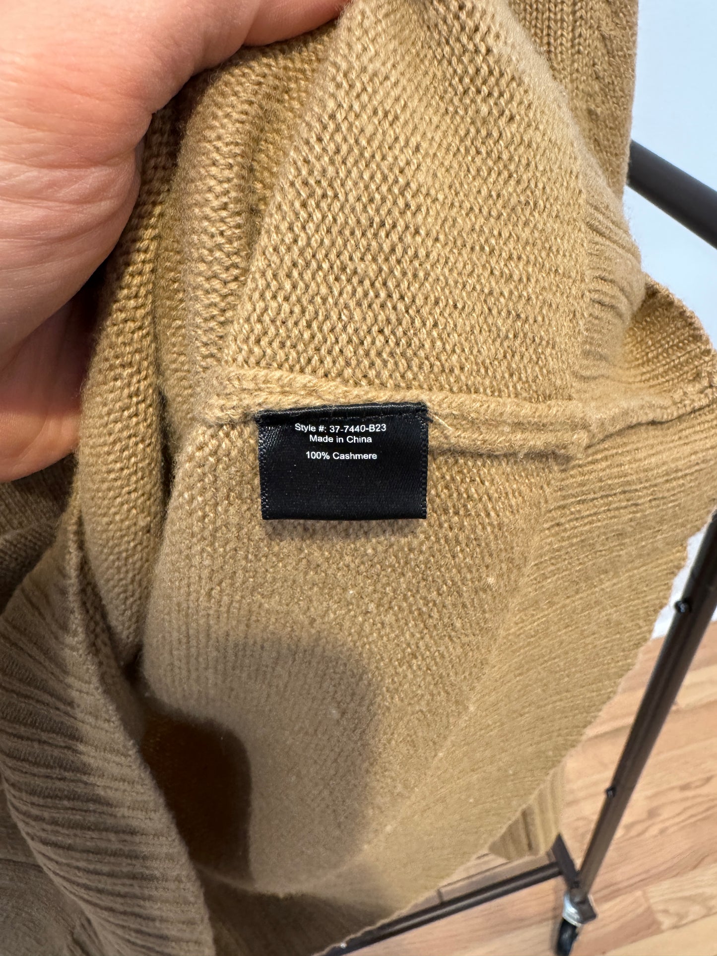 Jenni Kayne Cashmere Frances Polo Sweater size XS