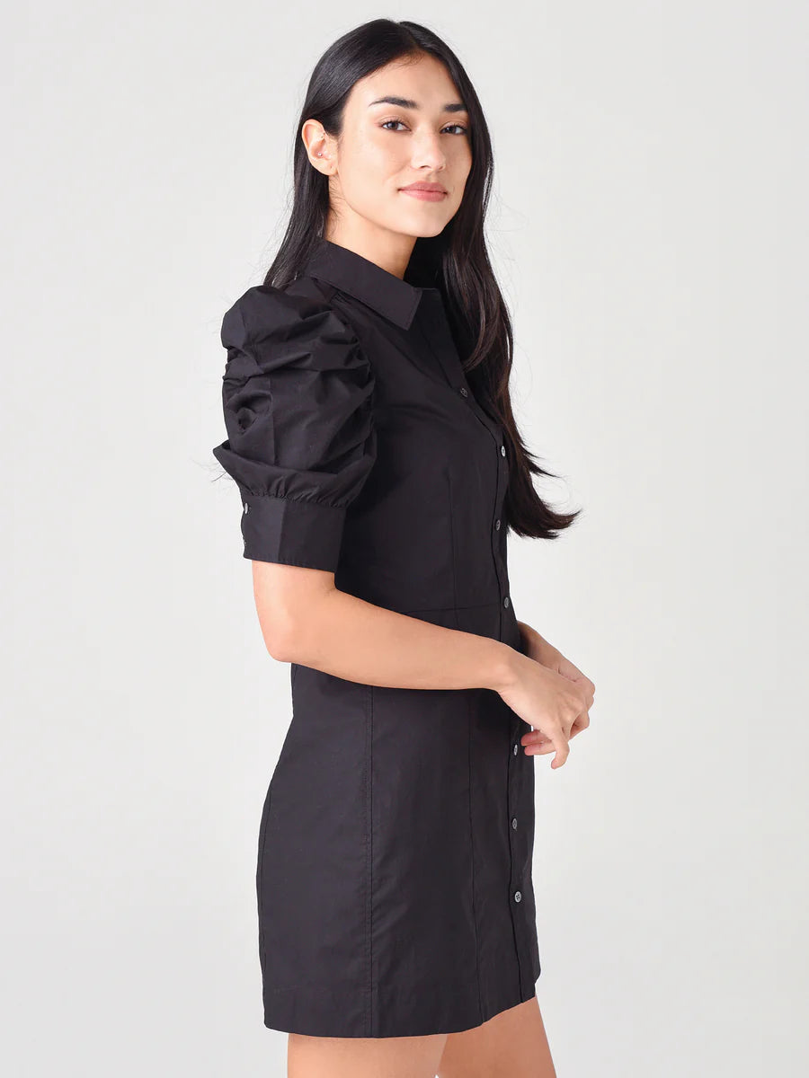 Frame Gillian Black Mini Dress size M