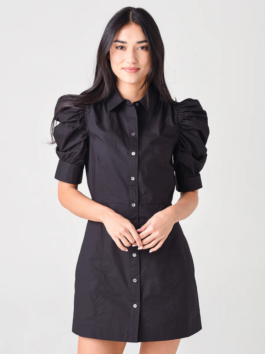 Frame Gillian Black Mini Dress size M