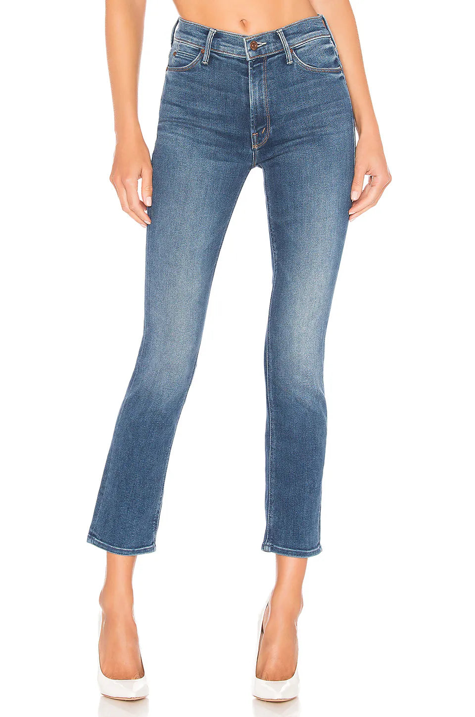 Mother The Midrise Dazzler Ankle in Satisfaction Guaranteed Wash size 26