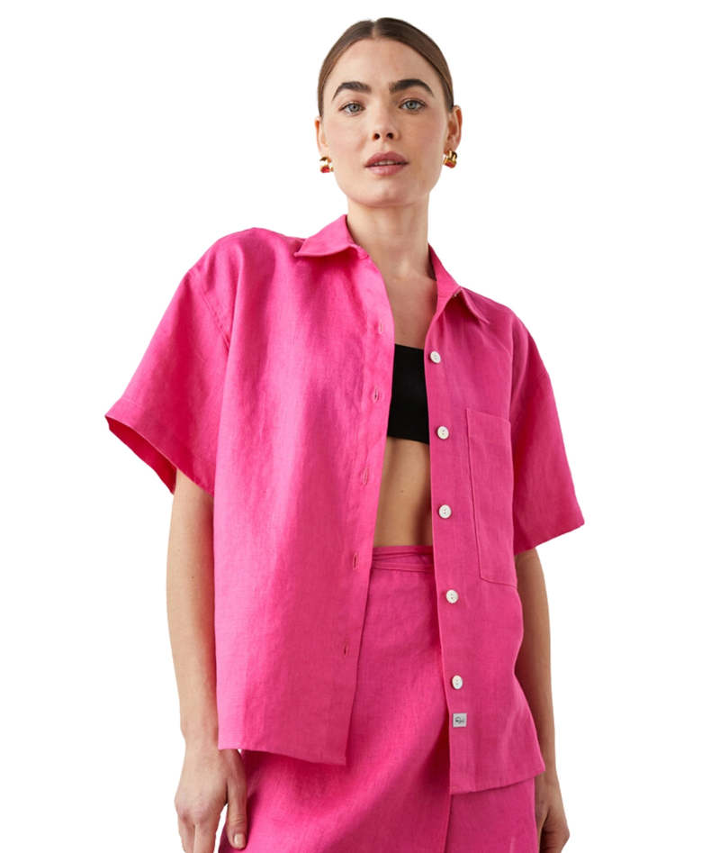 Rails Mackinley Shirt Raspberry size M