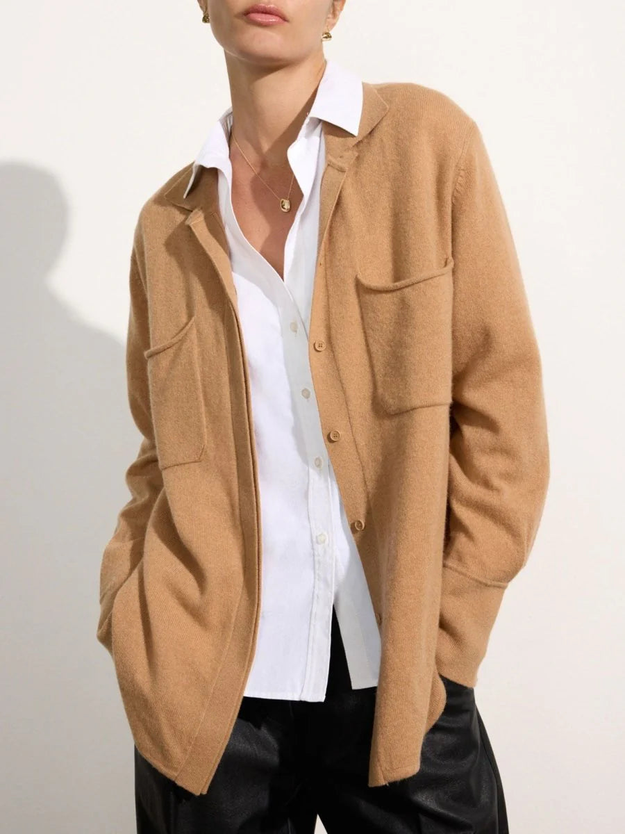 Brochu Walker Andre Luxe Cashmere Shacket size M