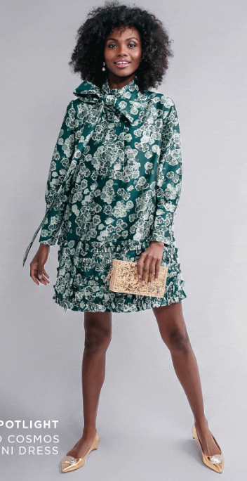 Tuckernuck Calypso Cosmos Celia Mini Dress size L