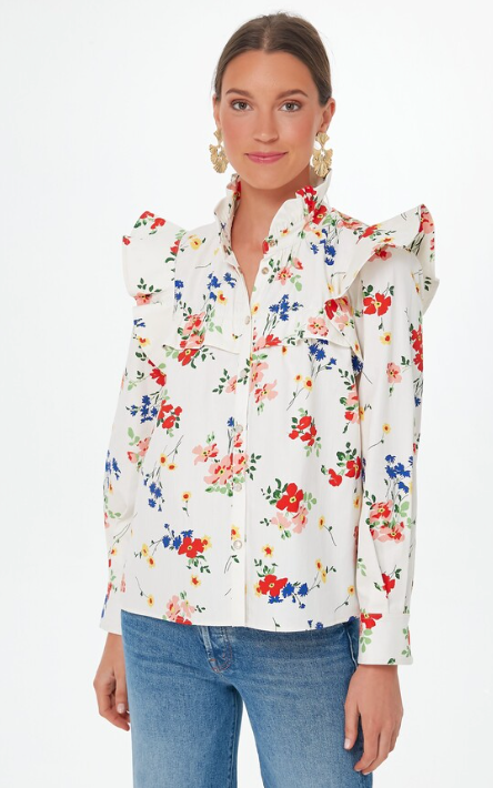 Tuckernuck Winnie Blouse size S