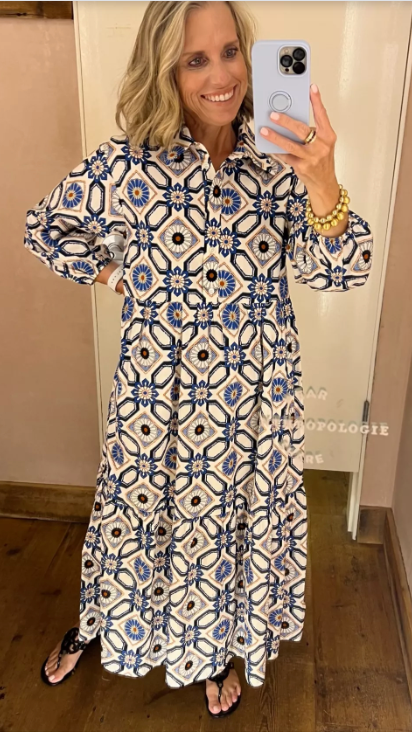 Anthropologie Maeve Bettina Tiered Midi Dress size 2X