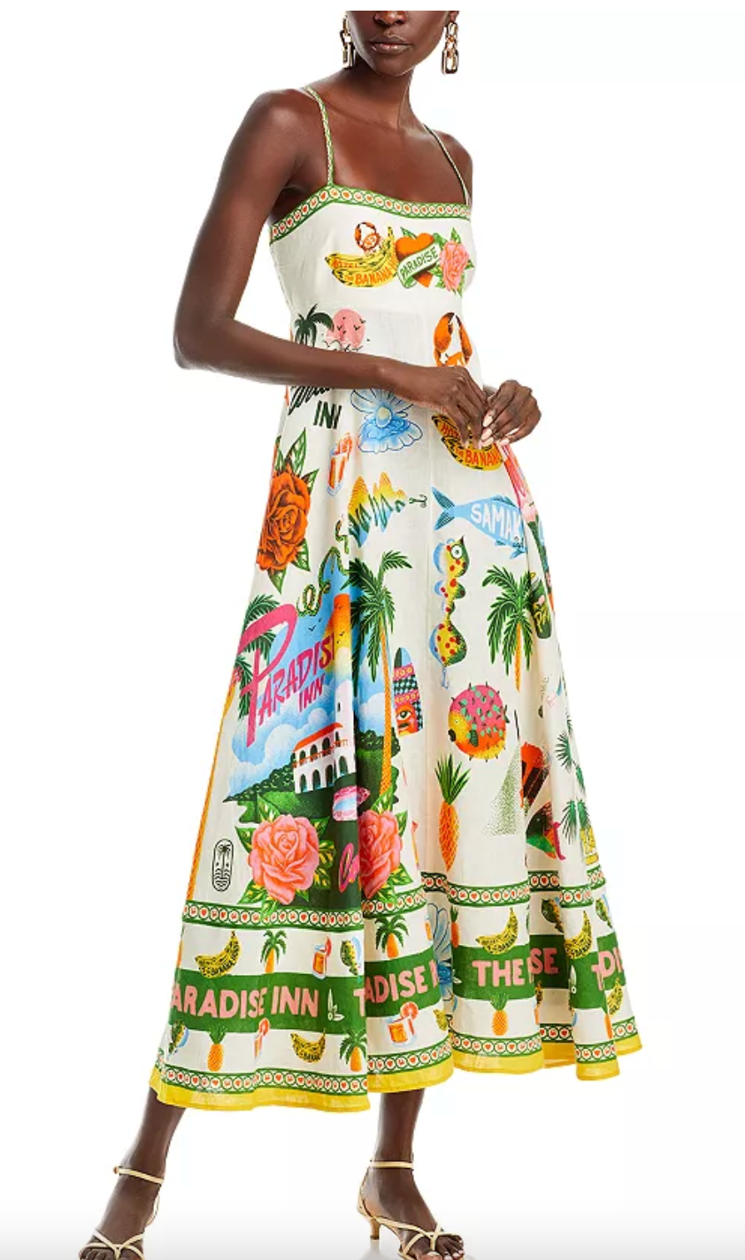 ALEMAIS Paradiso LinenDress US 8