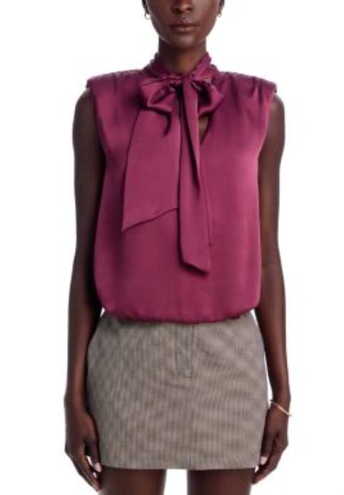 Ramy Brook Winnet Tie Neck Blouse size XS