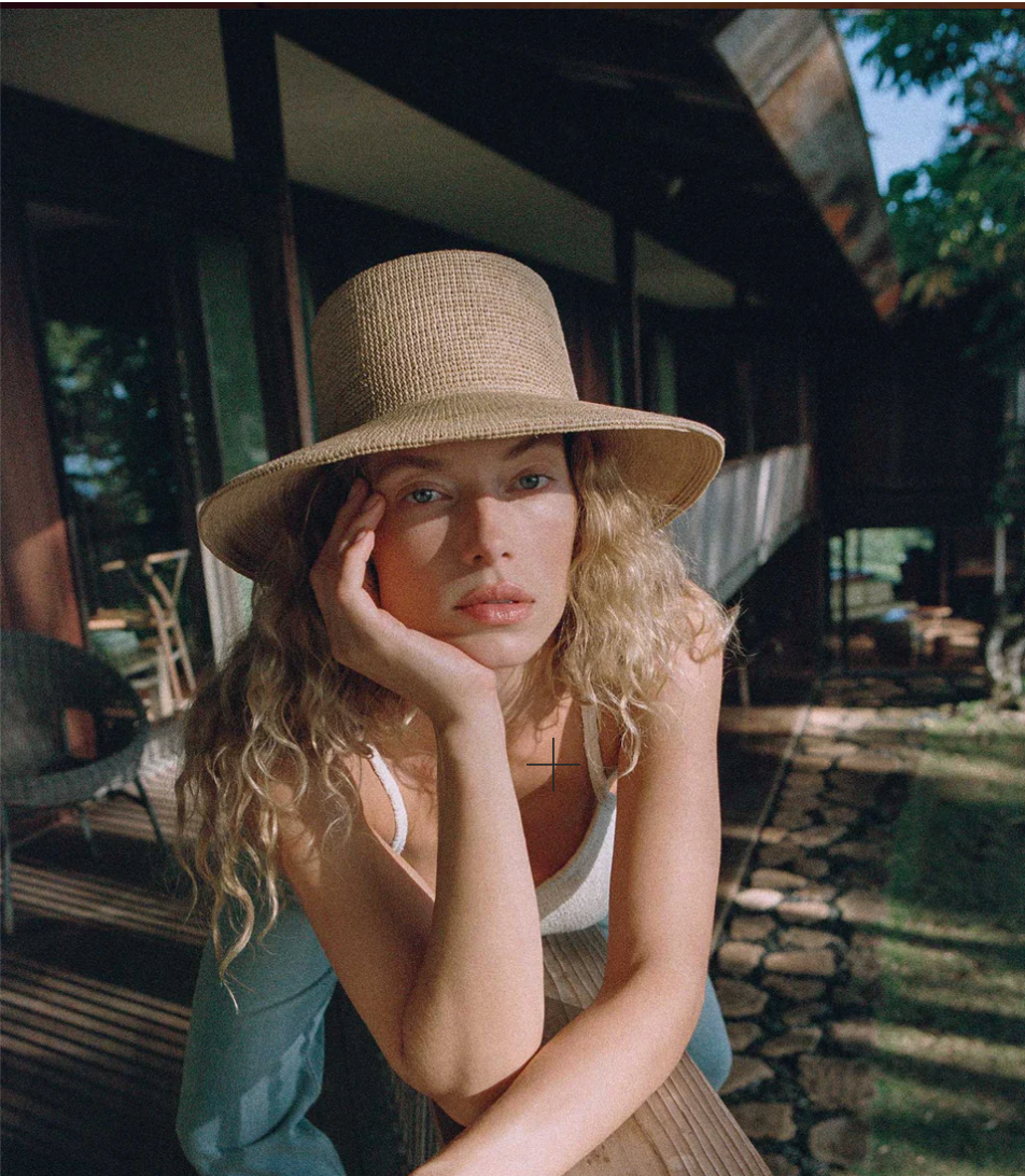 Lack of Color Inca Straw Bucket Wide Hat size S