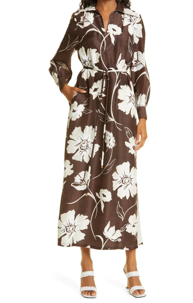 Tory Burch Silk Daisy Tunic size XS