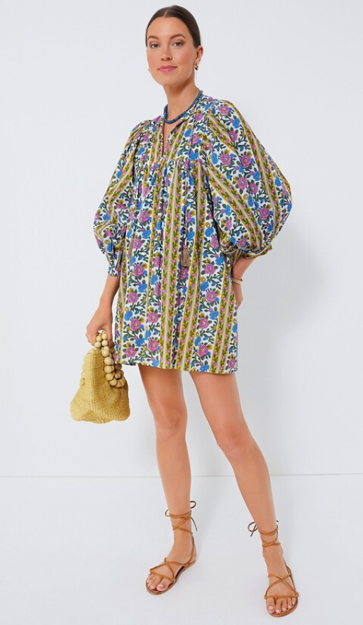 MILLE Alain Stripe Daisy Dress size XS