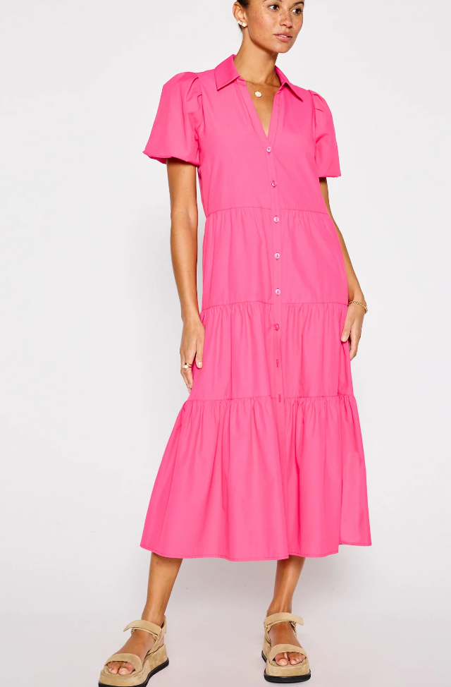 Brochu Walker Havanna Midi Dress size M