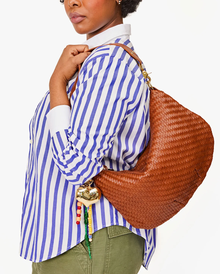 Clare V. Moyen Messenger Bag in Hazelnut