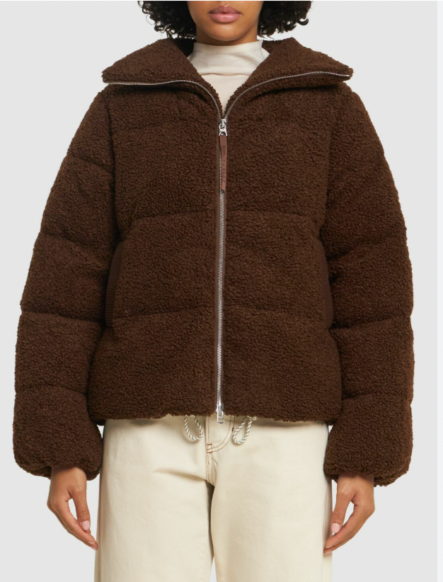 Varley Wilkins Sherpa Puffer Jacket size M