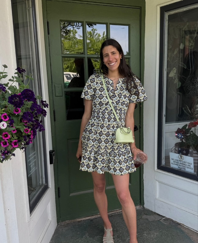 Anthropologie Somerset Mini Dress Khaki Print size S