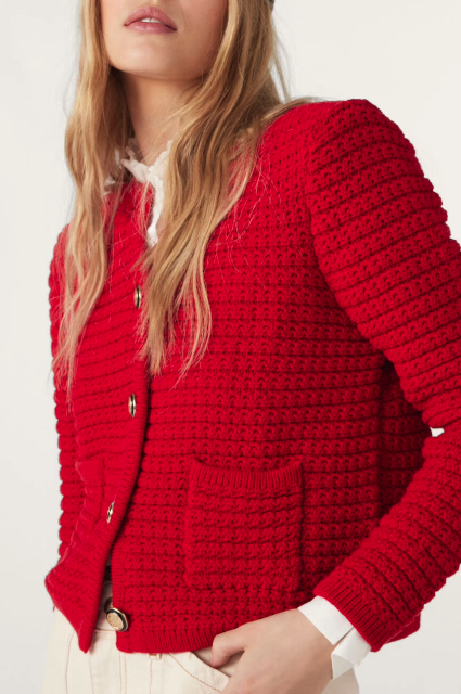 Ba&sh Gaspard Knit Cardigan size S
