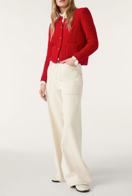 Ba&sh Gaspard Knit Cardigan size S