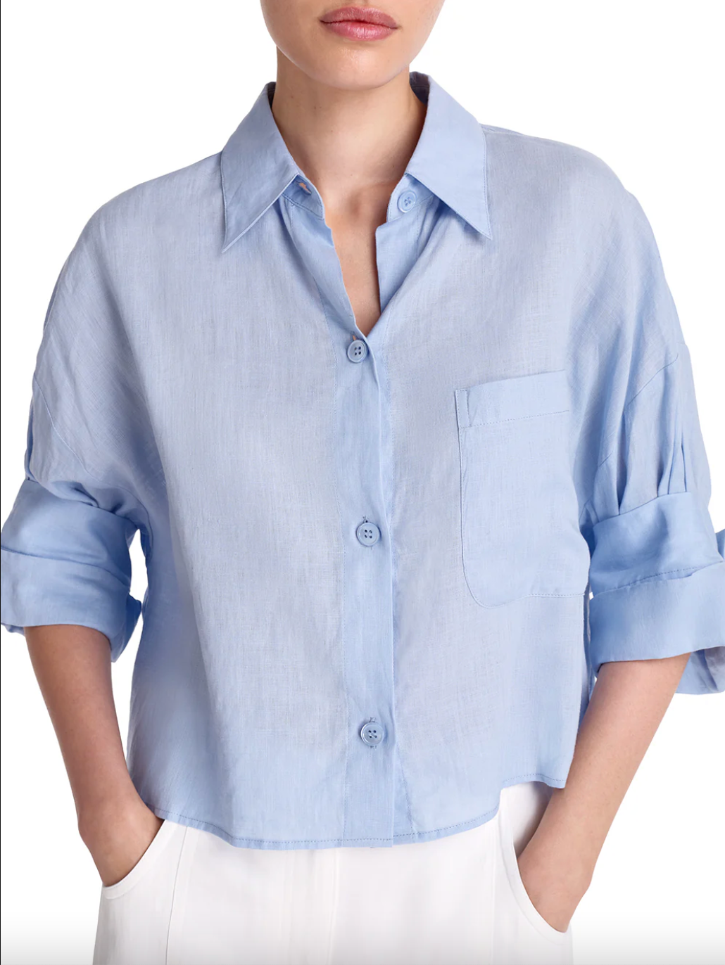 TWP Next Ex Shirt in Delave Linen size XS / S