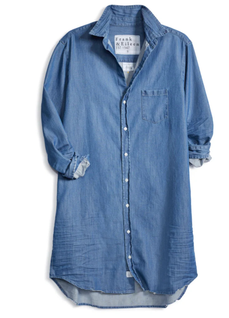 Frank and Eileen Mary Shirt Dress Vintage Stonewashed Indigo size XS