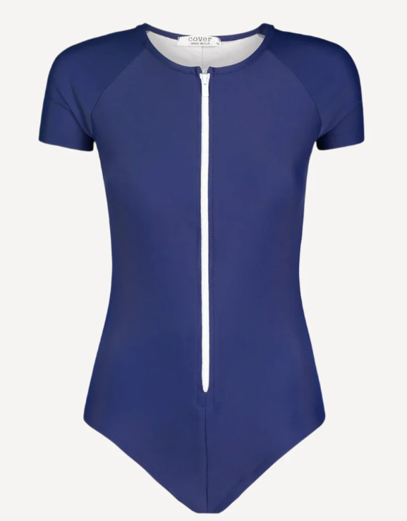 Cover Short-Sleeved Swimsuit size XS