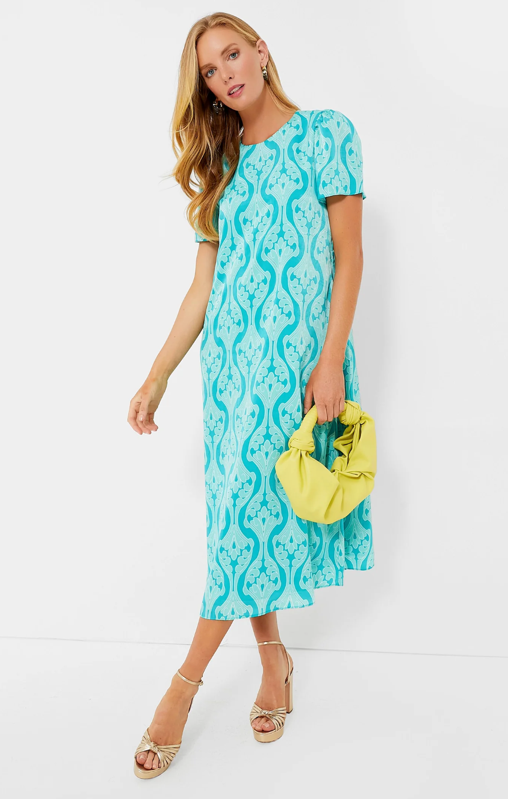 Hyacinth House Turquoise Farah Maxi Dress size XXL